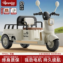 儿童电动摩托车三轮车可坐大人男女宝宝车小孩充电电瓶遥控玩具车