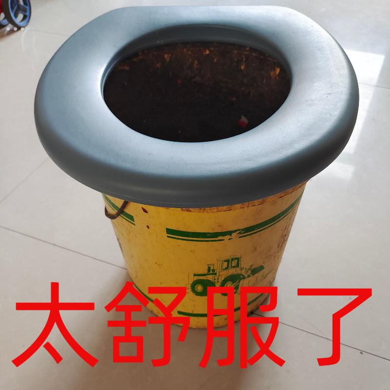 农村马桶垫加厚城市简易坐垫防水室内马桶垫子套圈可不怕摔坐便套