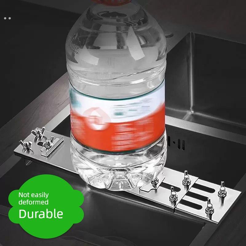 不锈钢磨刀石支架加厚新款磨刀架子水槽可调节磨刀石固定支架