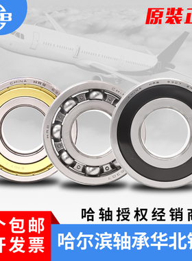 HRB哈尔滨轴承 6200 6201 6202 6203 6204 6205 6206 6207 2Z/2RZ