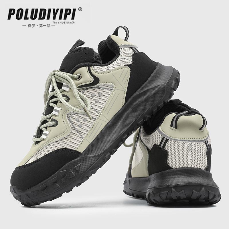 2025新款老爹鞋男女户外登山鞋厚底增高百搭运动休闲鞋