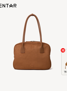 OMENTAR欧蒙特早餐包女小众秋冬新款通勤单肩大容量波士顿托特包