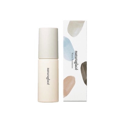 日本naturaglace春夏限定天然有机孕妇水润光感粉底液 孕妇敏肌可