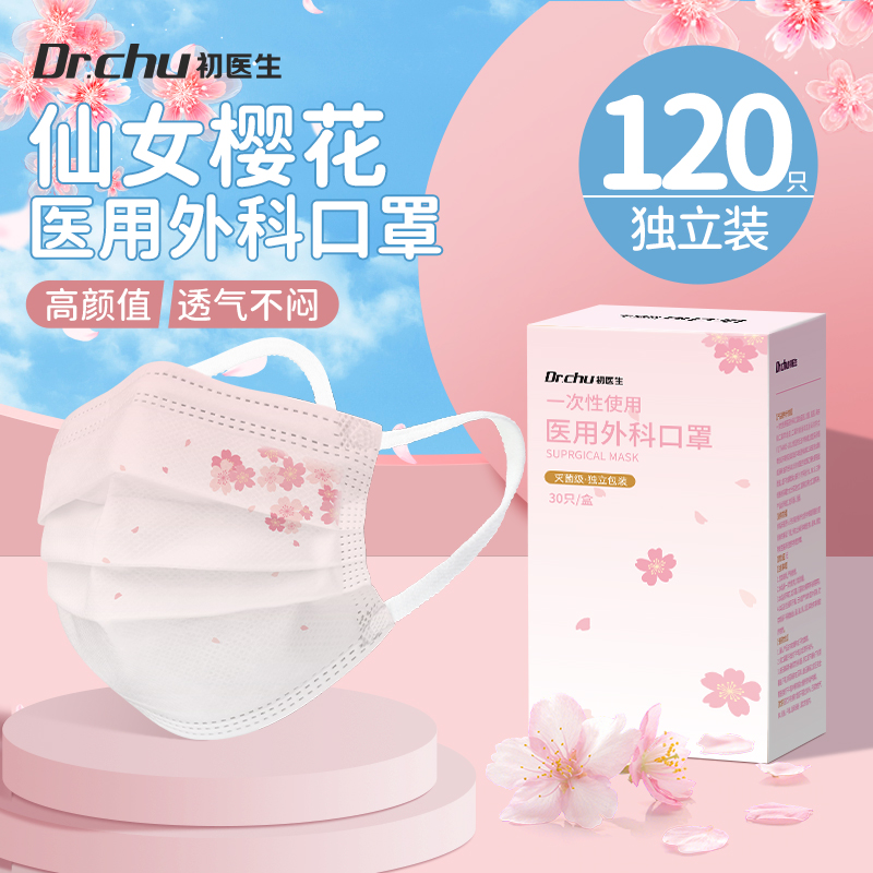 医用外科口罩女高颜值2025新款