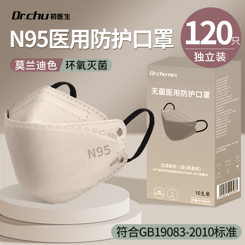 N95级医用防护口罩女高颜值网红