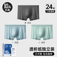 Doctor Chu Men's disposable underwear, men's style, flat Angle pure cotton sterilized travel disposable pants, large size shorts thumbnail 6