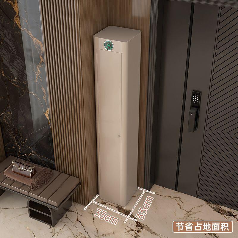 智能消毒杀菌鞋柜高级感家用入户门玄关柜子钢制大容量收纳柜整装