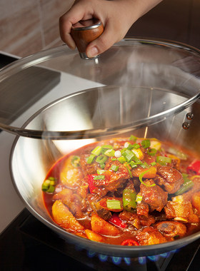 老饭骨不锈钢304不易粘锅