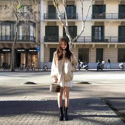 连帽夹克宽松休闲百搭设计师外套