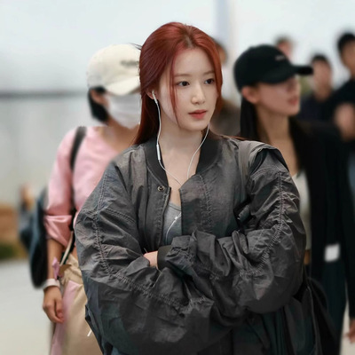 localmansion水洗尼龙夹克棒球服