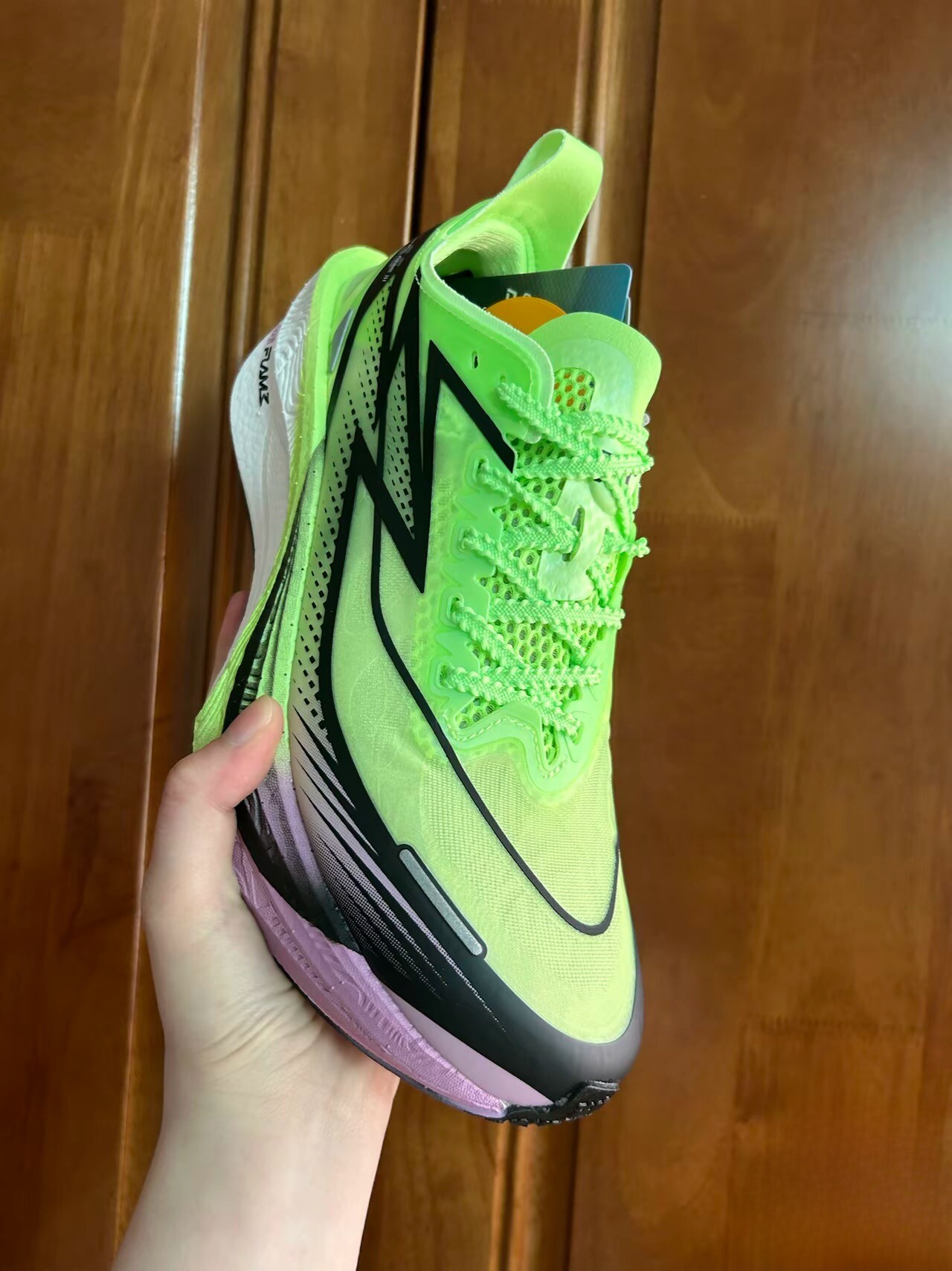 361° 飞燃3.5 幻境 全掌碳板  竞速训练跑步鞋 萤光绿 LH仓,运动鞋new,跑步鞋,淘宝优惠券,粉丝福利购,淘宝优惠卷