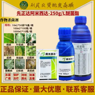 先正达阿米西达25%嘧菌酯 黄瓜霜霉病黑星病辣椒炭疽病农药杀菌剂