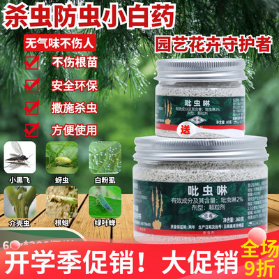 小白药土壤杀虫剂多肉月季小黑飞