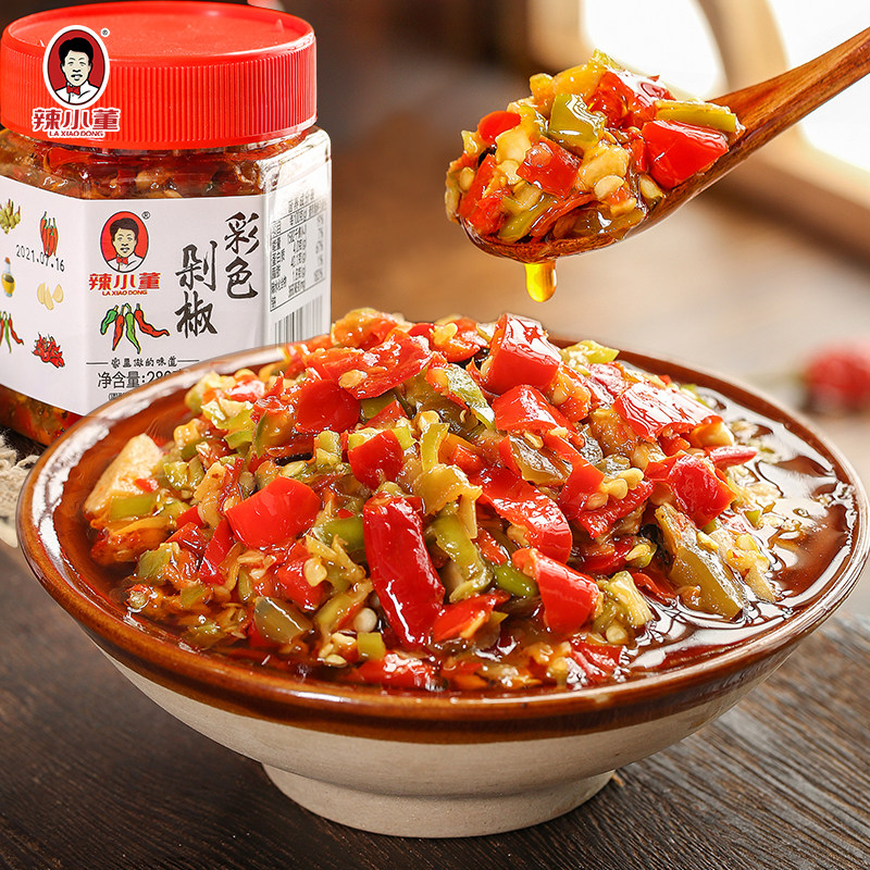 辣小董湖南农家特色蒜蓉辣椒酱自制手工香辣剁辣椒下饭菜剁椒酱,水产肉类/新鲜蔬果/熟食,腌制/榨菜/泡菜,淘宝优惠券,粉丝福利购,淘宝优惠卷