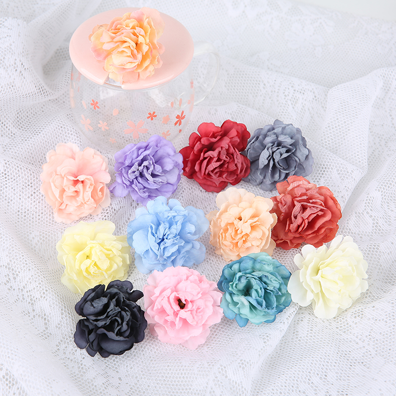 diy手作花环头饰材料假花