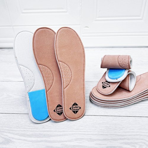 吸汗透气除臭减缓震运动猪皮鞋垫