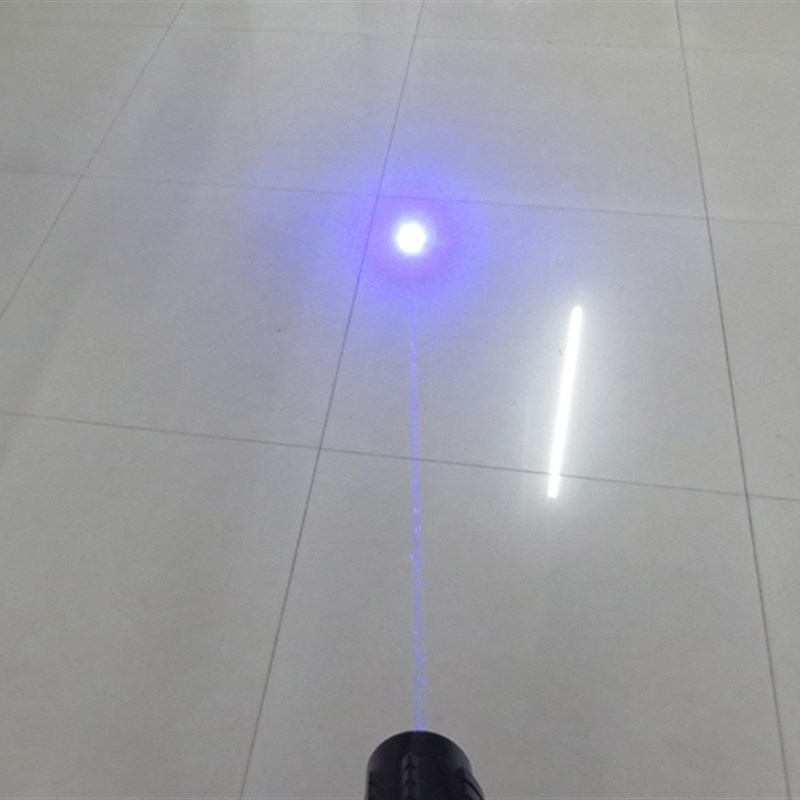 450nm5.2W大功率蓝光激光器蓝色航海指挥远射强光灯指示灯手电筒