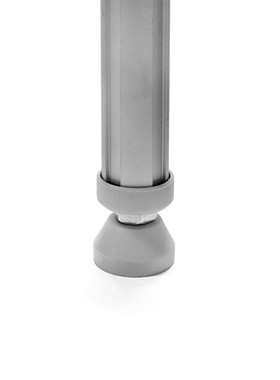 线棒配件铝管精益管地脚线棒可调脚杯灰色调节地脚紧固件改装三代