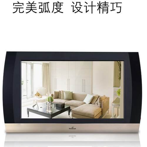 视得安C198BLGAST楼宇可视对讲室内分机10寸彩色触摸屏D2009系统