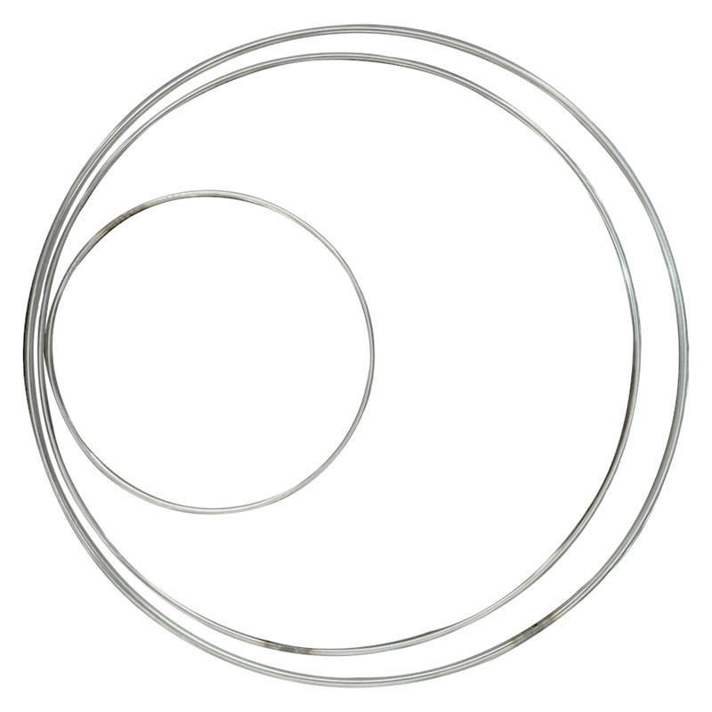 304不锈钢圈环拉环实心圆形渔网焊接O型吊环固S定连接铁捕梦网定