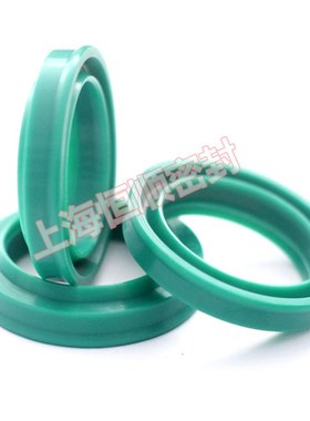 SC-SMC PDU气缸防尘圈推荐片耐磨绿色聚氨酯PU密封圈活塞杆气封FC