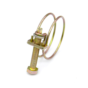 双钢丝喉箍镀锌螺丝加粗钢丝水带水管胶管油管软管专用锁紧箍管箍