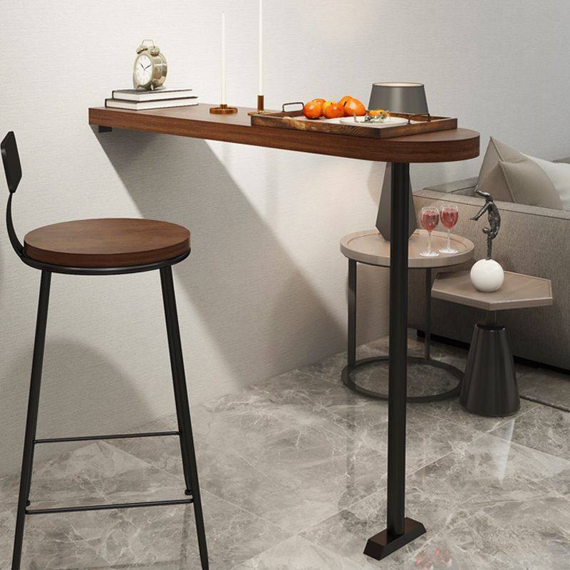 简约实木吧台桌家用阳台客餐厅隔断厨房靠墙高脚桌子原木小餐吧台,办公设备/耗材/相关服务,办公线材,淘宝优惠券,粉丝福利购,淘宝优惠卷