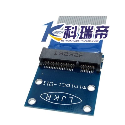 MINIPCI-E 延长线 MINIPCIE转MINIPCIE转接线 笔记本网卡延长线