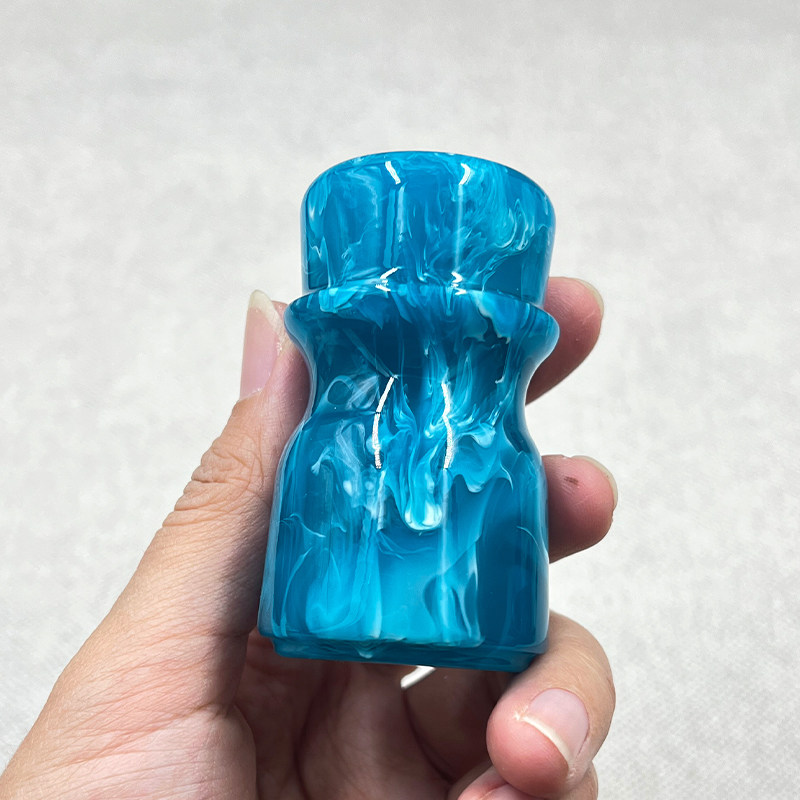 BOTI剃须刷柄 胡须刷子蓝涧白手柄男士修面 专用刷子不支持定制