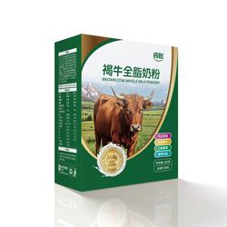 睿怡 新疆褐牛全脂乳粉 全脂奶粉 400g 独立小包装