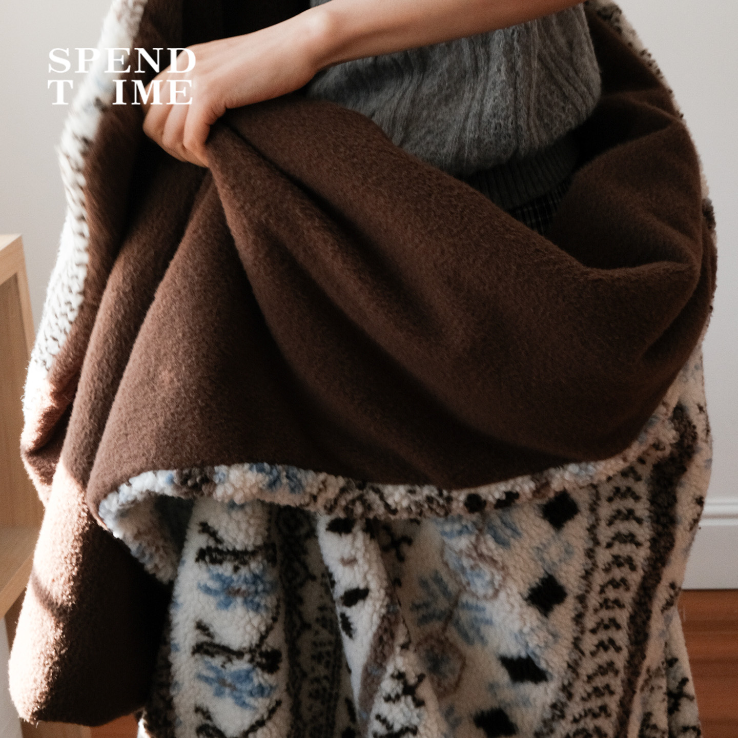 摇粒绒双面毯子保暖加厚