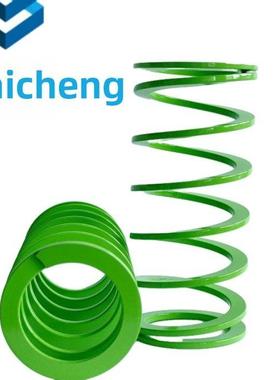 进口耐高温淡绿色SWY矩形弹簧YSWY合金钢T-SWY自动化模具弹簧