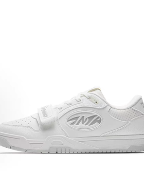 Anta安踏 欧文系列 HELA TRIBE 舒适百搭 防滑耐磨 低帮 板鞋白黑