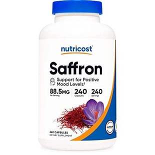 240 Extract Nutricost 88.5mg Veggie Saffron Capsules