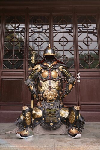 武备寺之明光鱼鳞甲 明光甲7.0版本 大唐明光甲 唐甲 唐代盔甲