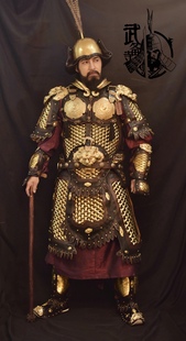 武备寺明光甲6.0版本 明光铠 唐代明光甲 大唐盔甲 唐甲 唐山文甲