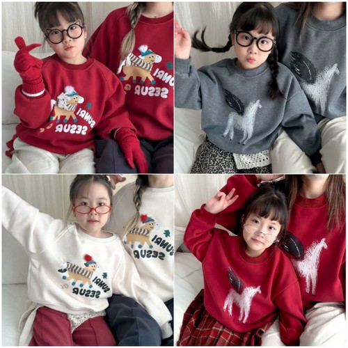 【辰大嗓严选】【顾奈】QZ798围巾马年加绒亲子卫衣