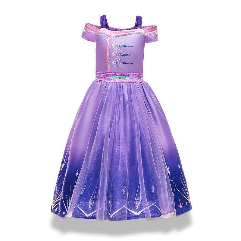 Ghnatygren冰雪奇缘公主裙子儿童装女童连衣裙艾莎爱莎小女孩长裙