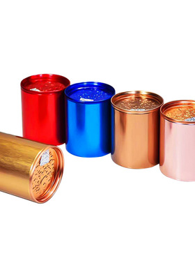 厂家直销亮膜拉丝易撕罐小铁罐茶叶礼盒包装马口铁食品小罐子