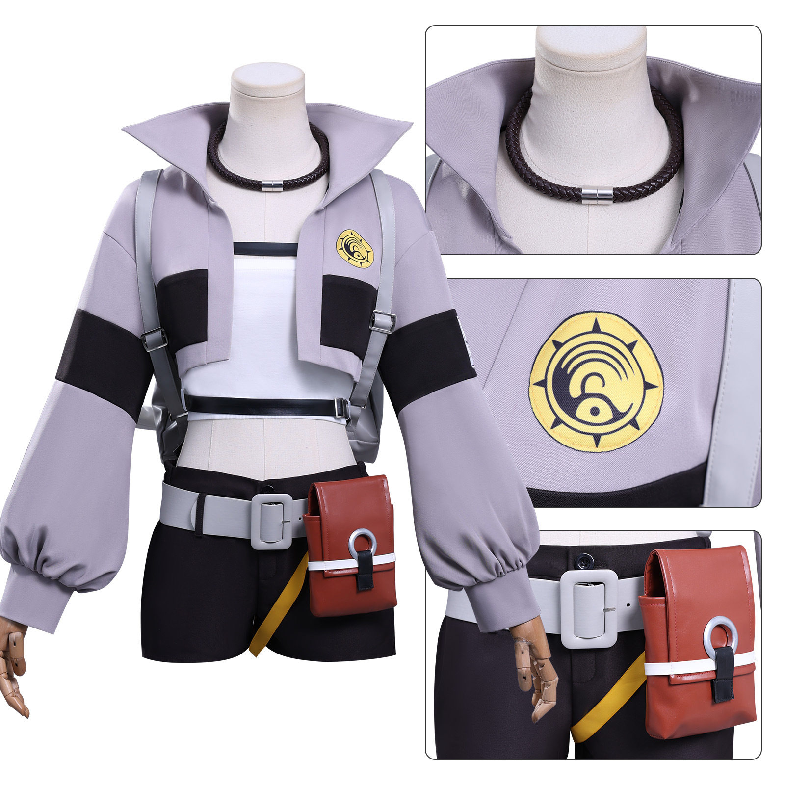 万圣节废渊战鬼cos服装莉釉cosplay游戏二次元C服表演舞台男女
