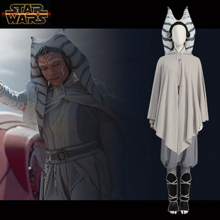 点雅美剧星球大战阿索卡cos服白袍版曼达洛人影视同款c服全套女