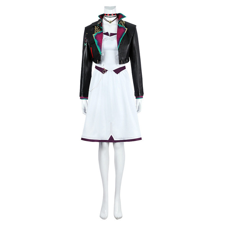 LOL英雄联盟：双城之战2 cos爆爆 连衣裙外套cosplay服套装5571