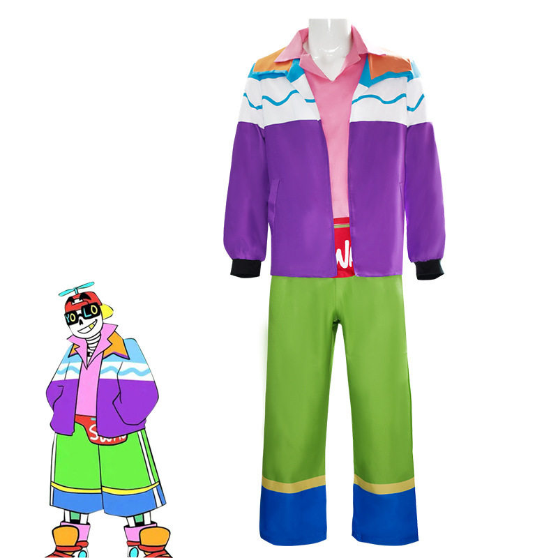 传说之下cos服Undertale AU sans cosplay动漫服装万圣节cos服装