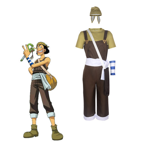 酷漫缘海贼王ONEPIECE日漫乌索普cosplay服装万圣节现货