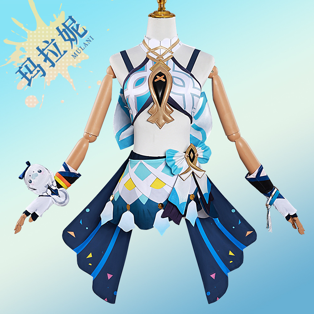 原神cos服哗啦啦逐浪客玛拉妮Cosplay服装女二次元游戏动漫服套装