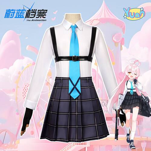 蔚蓝档案BlueArchive小鸟游星野cosplay动漫服装jk制服短裙全套