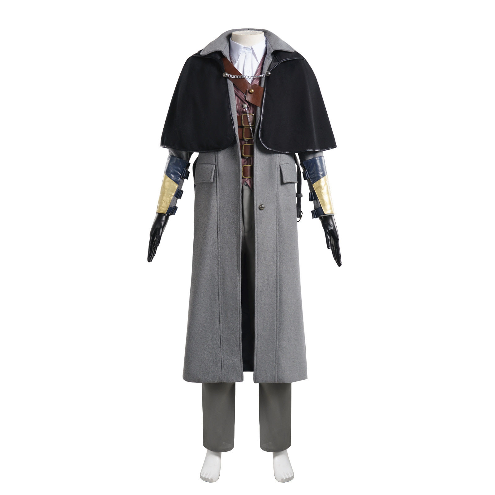 万圣节 bloodborne血源诅咒cos服Gehrman杰尔曼猎人同款cosplay