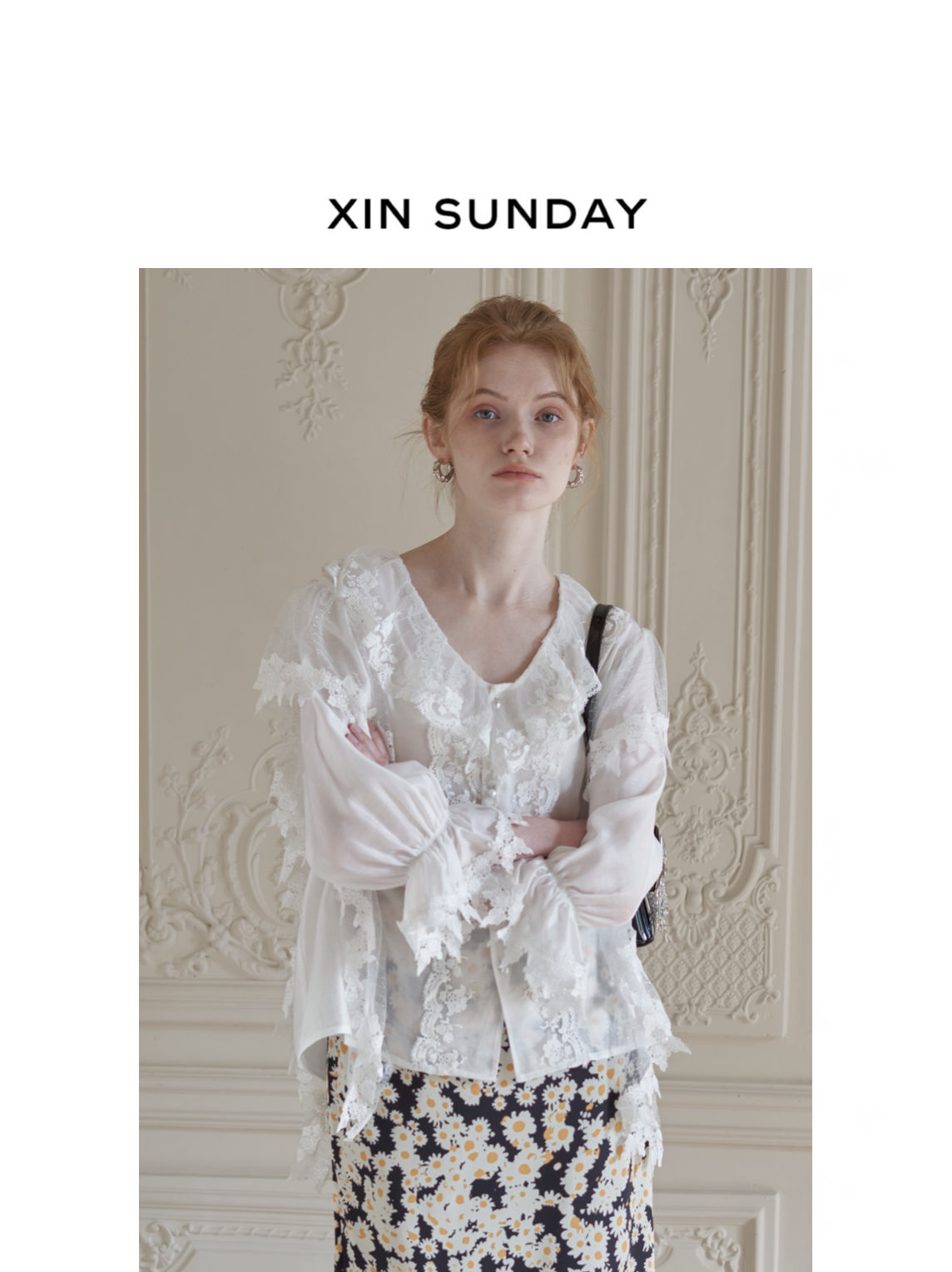 星山袋正品设计感夏季白衬衫小众