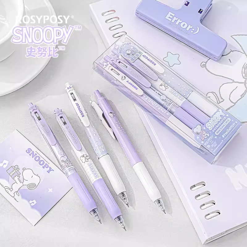 RosyPosy柔设史努比限定中性笔