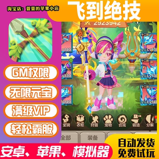 飞到绝技gm手游后台无敌畅爽游戏兑换码 游戏币后台安卓vip初始折